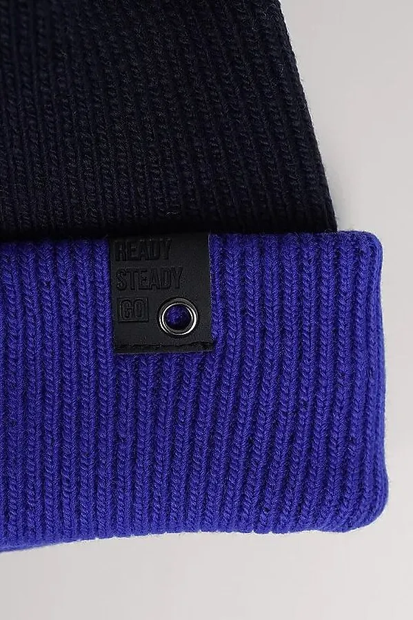 Шапка CLEVER, т.синий/синий - фото 2