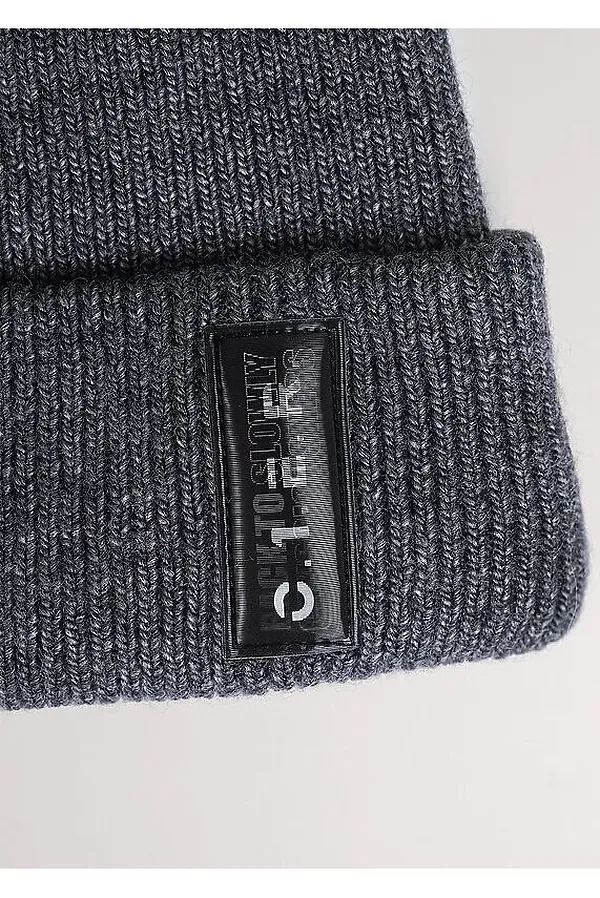 Шапка CLEVER, меланж серый - фото 2