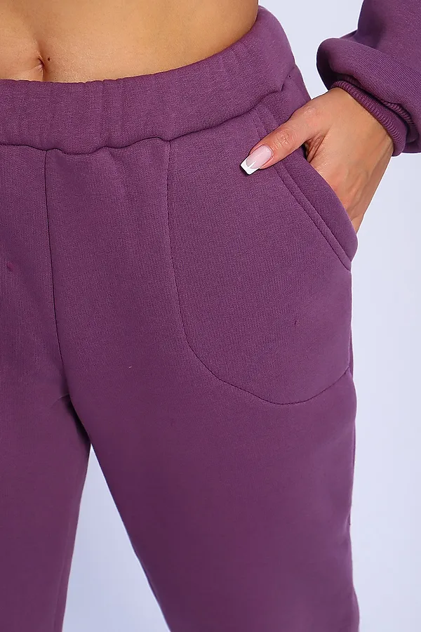 Костюм с брюками 688 НАТАЛИ, ежевичный - фото 2