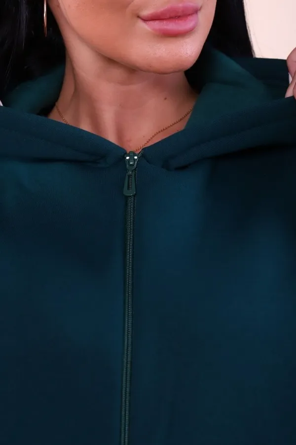 Костюм с брюками 688 НАТАЛИ, изумрудный - фото 2