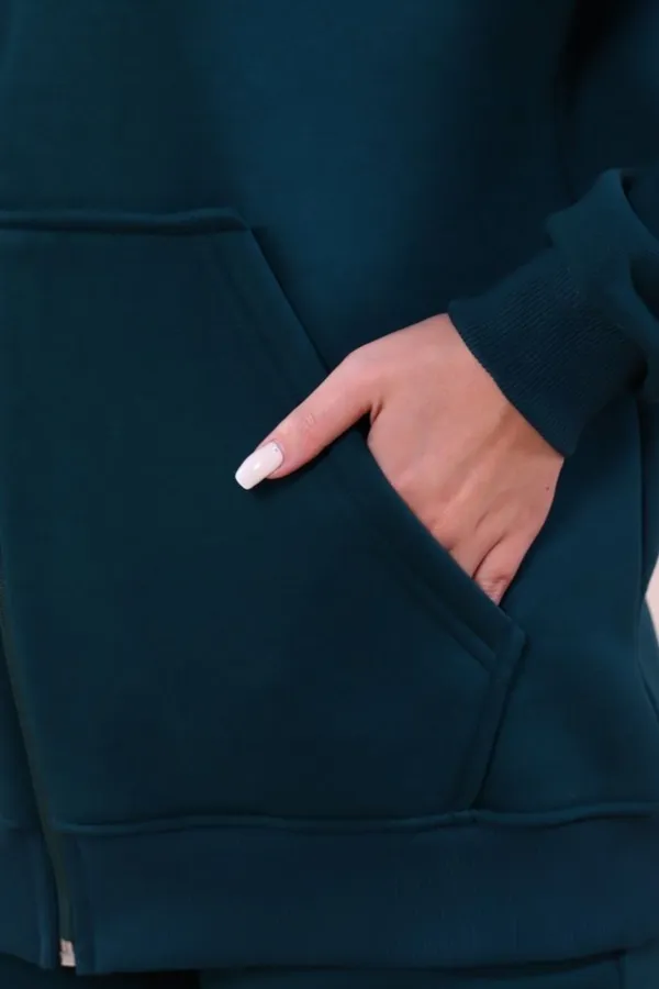 Костюм с брюками 688 НАТАЛИ, изумрудный - фото 2