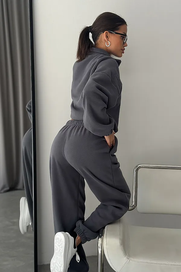Костюм с брюками Космос НАТАЛИ, темно-серый - фото 2