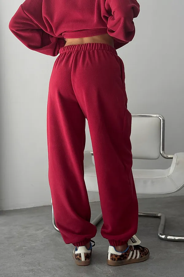 Костюм с брюками Космос НАТАЛИ, бордо - фото 2