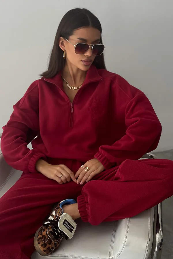 Костюм с брюками Космос НАТАЛИ, бордо - фото 2