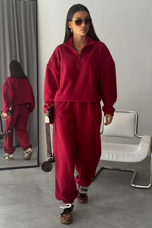 Костюм с брюками Космос НАТАЛИ, бордо - фото 2