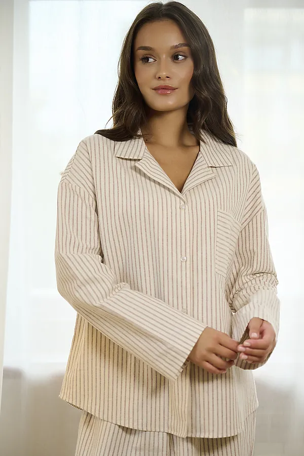 Пижама INDEFINI, белый - фото 2