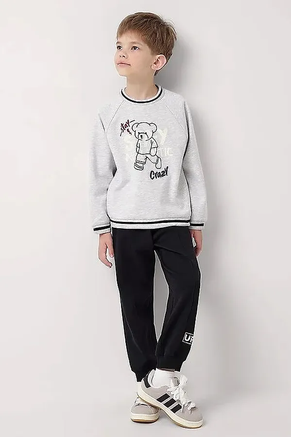 Джемпер CLEVER, меланж св.серый - фото 2