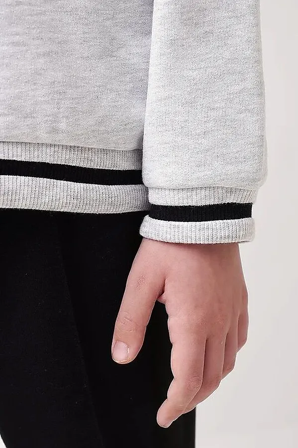 Джемпер CLEVER, меланж св.серый - фото 2