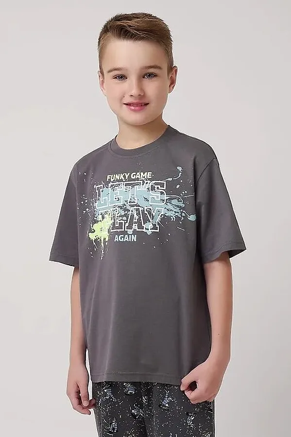 Пижама CLEVER, т.серый - фото 2