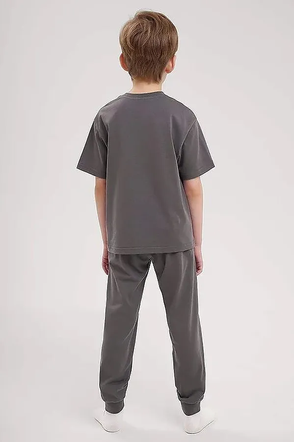 Пижама CLEVER, т.серый - фото 2