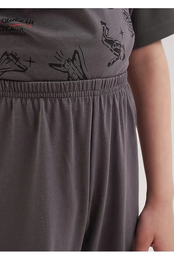 Пижама CLEVER, т.серый - фото 2