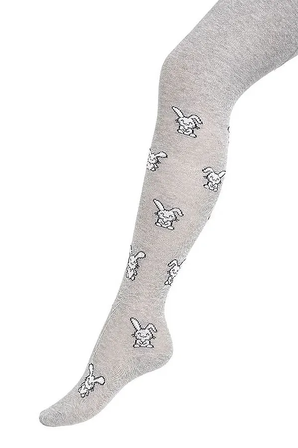 Колготки CLEVER, меланж серый - фото 2