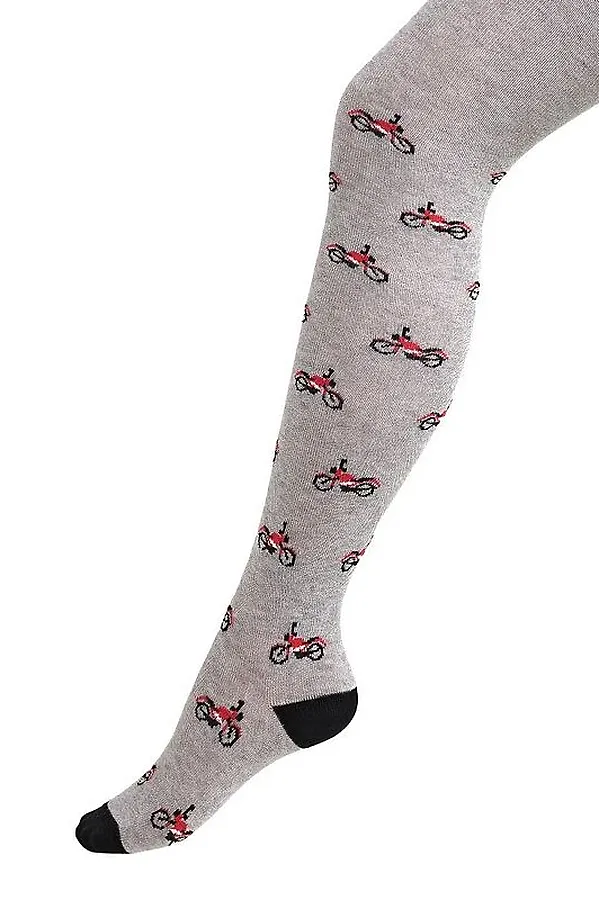 Колготки CLEVER, меланж серый - фото 2