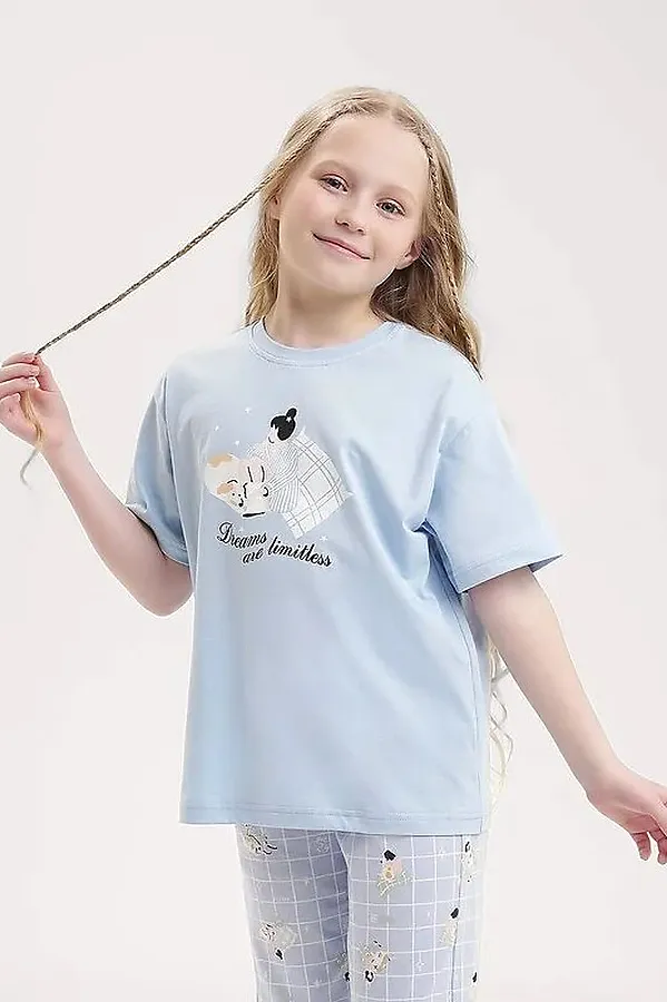 Пижама CLEVER, голубой - фото 2