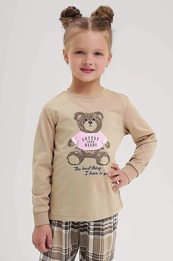 Пижама CLEVER, бежевый - фото 2