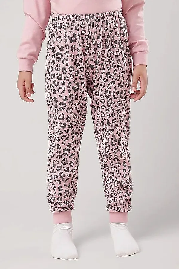 Пижама CLEVER, св.розовый/т.серый - фото 2