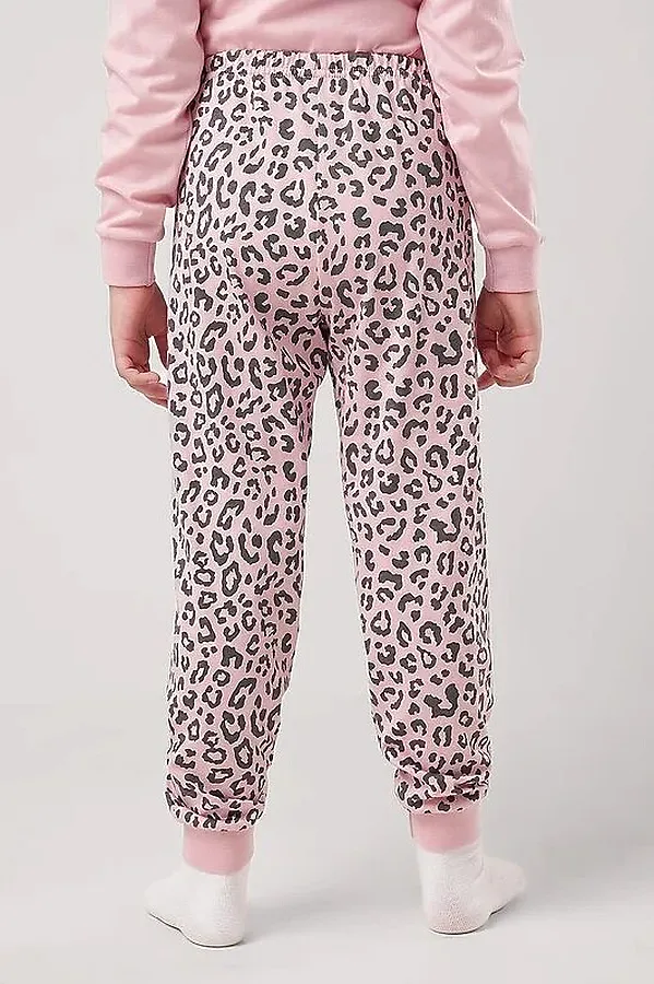 Пижама CLEVER, св.розовый/т.серый - фото 2