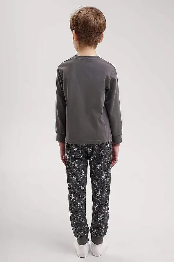 Пижама CLEVER, т.серый - фото 2