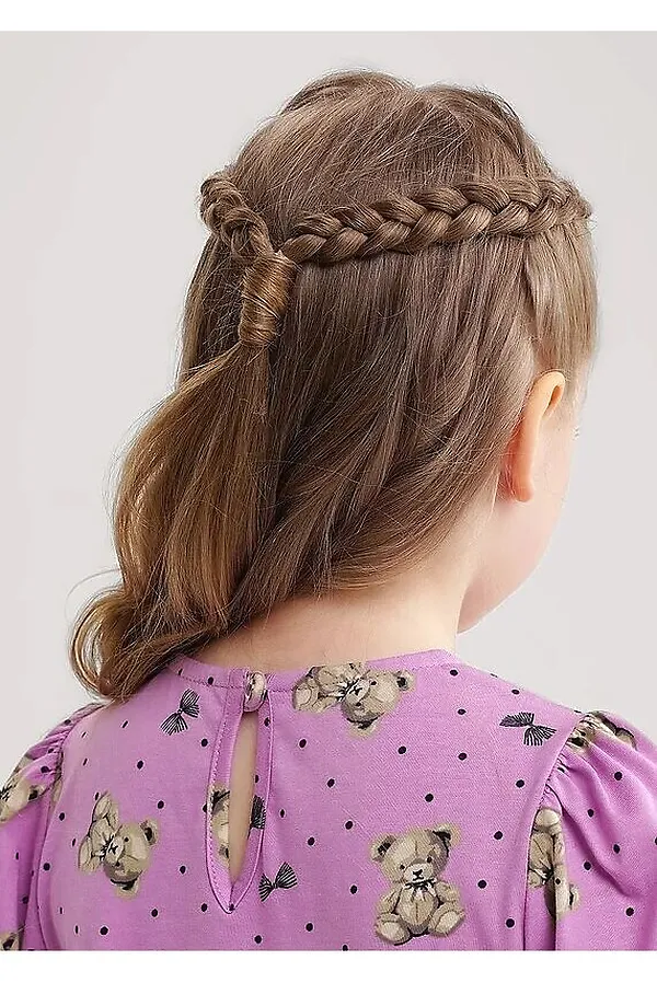 Платье CLEVER, т.розовый/чёрный - фото 2