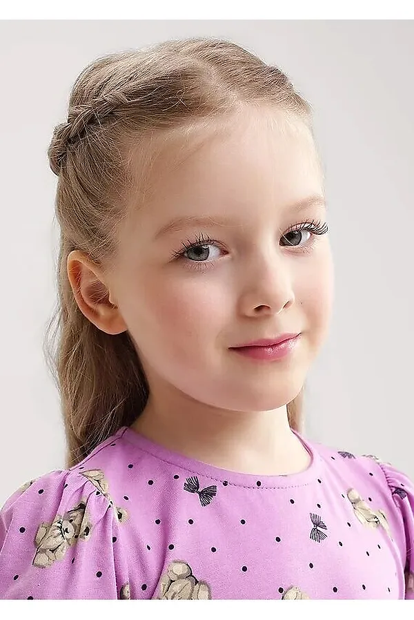 Платье CLEVER, т.розовый/чёрный - фото 2