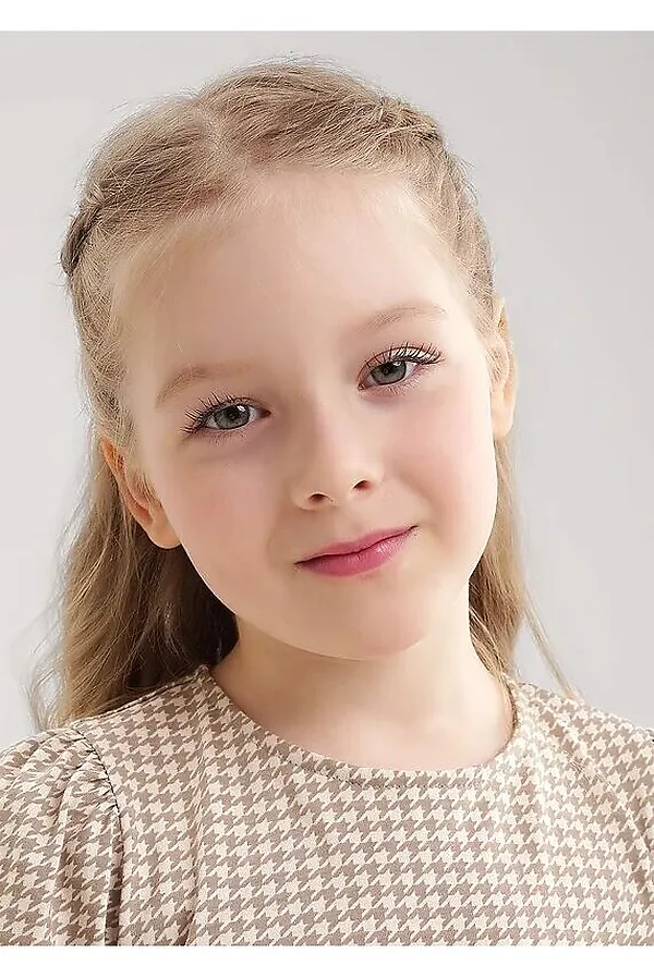 Платье CLEVER, бежевый/св.коричневый - фото 2