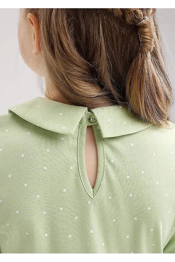 Платье CLEVER, св.зелёный/молочный - фото 2