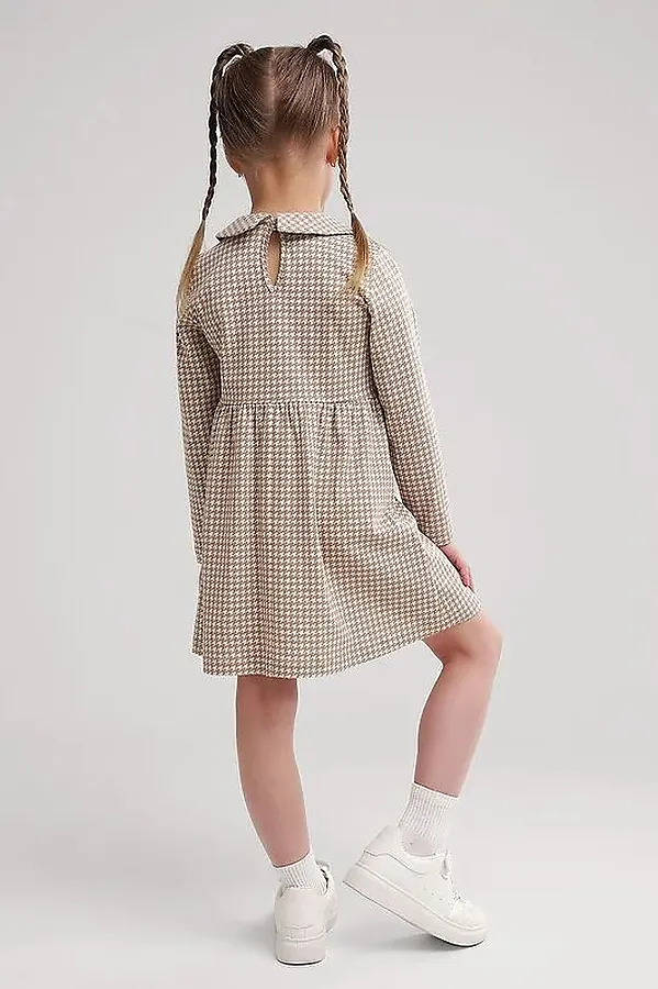 Платье CLEVER, бежевый/св.коричневый - фото 2