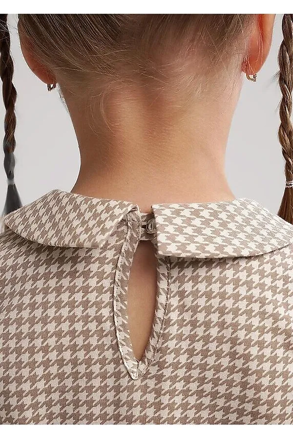 Платье CLEVER, бежевый/св.коричневый - фото 2