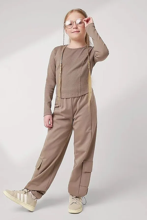 Джемпер CLEVER, кофейный - фото 2