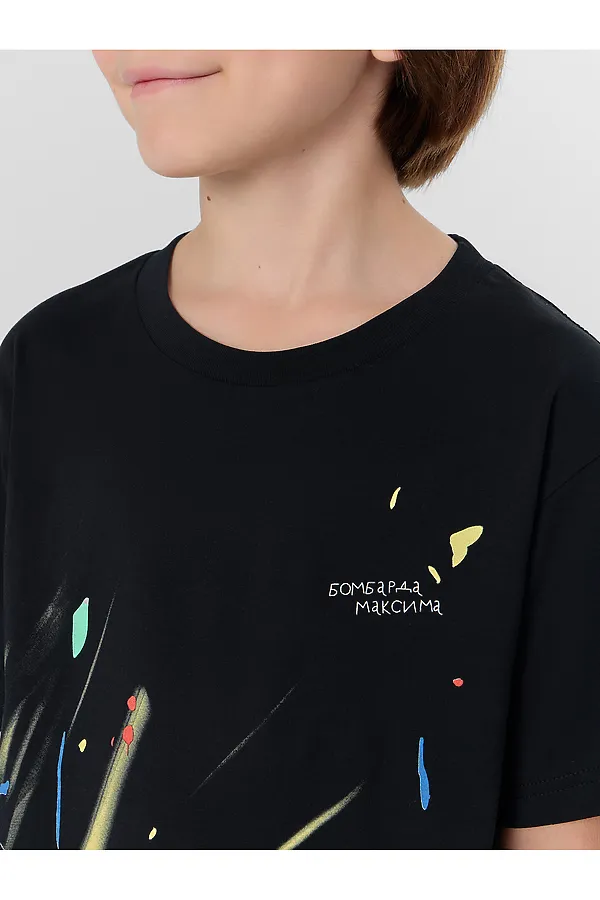 Футболка MARK FORMELLE, черный +печать3 - фото 2