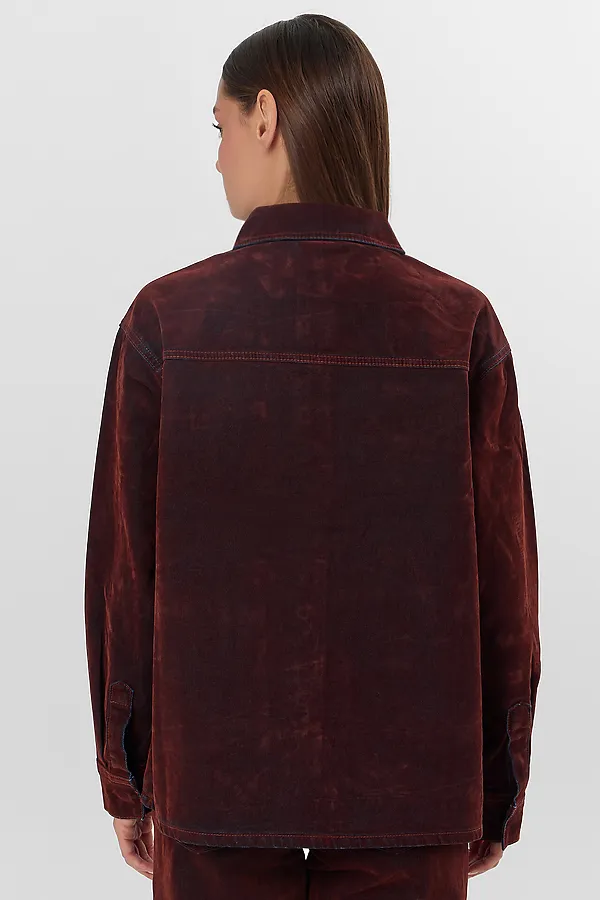 Жакет MARK FORMELLE, темная терракота - фото 2