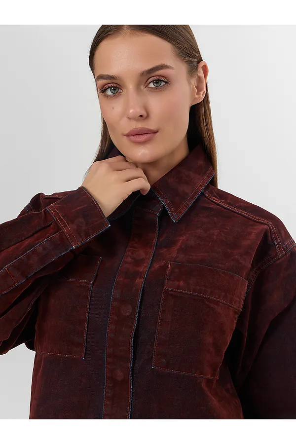 Жакет MARK FORMELLE, темная терракота - фото 2