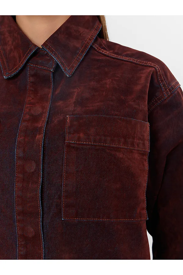 Жакет MARK FORMELLE, темная терракота - фото 2