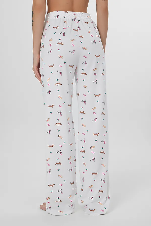 Пижама MARK FORMELLE, собачки на белом - фото 2