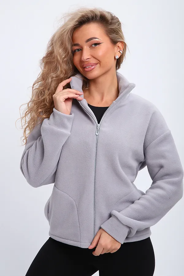 Кофта женская 359 НАТАЛИ, светло серый - фото 2