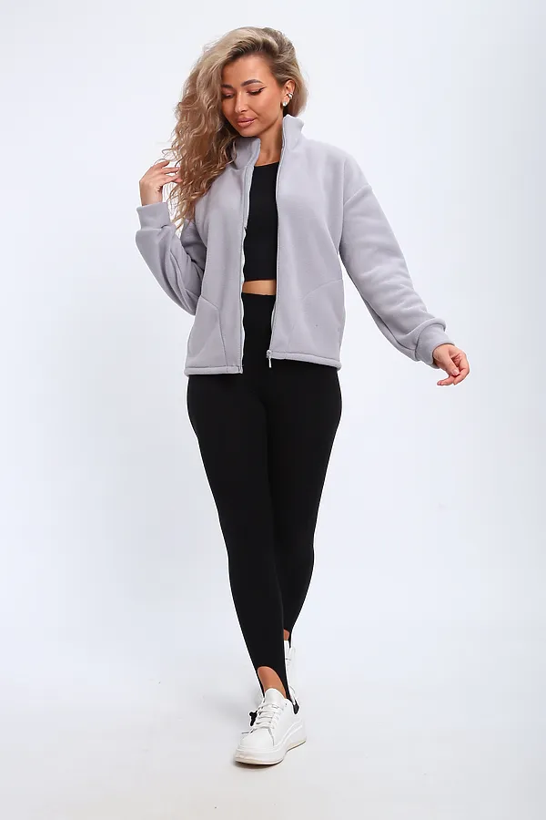 Кофта женская 359 НАТАЛИ, светло серый - фото 2