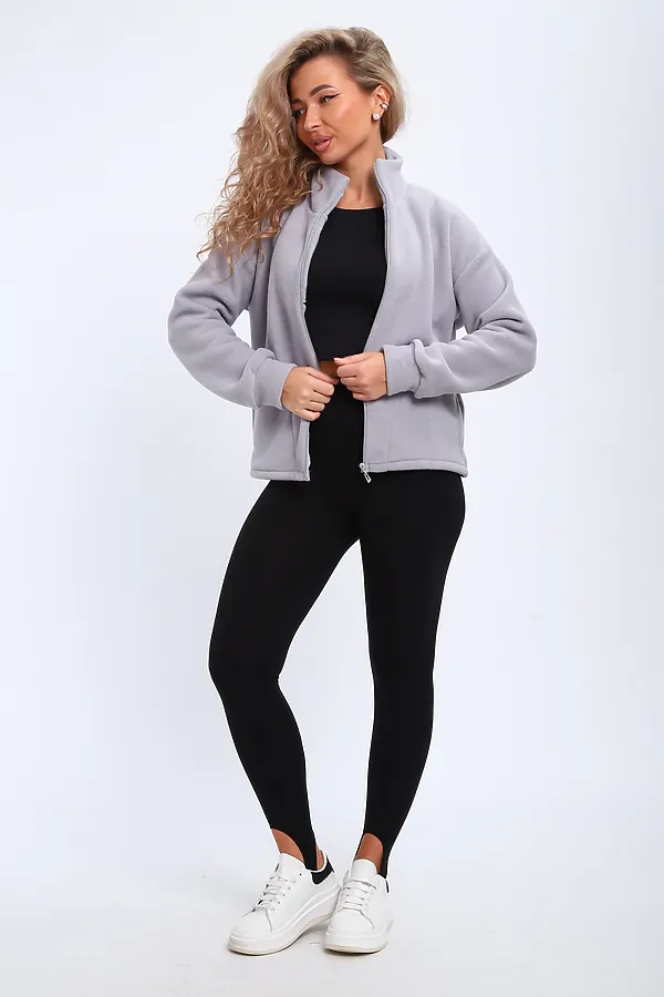 Кофта женская 359 НАТАЛИ, светло серый - фото 2