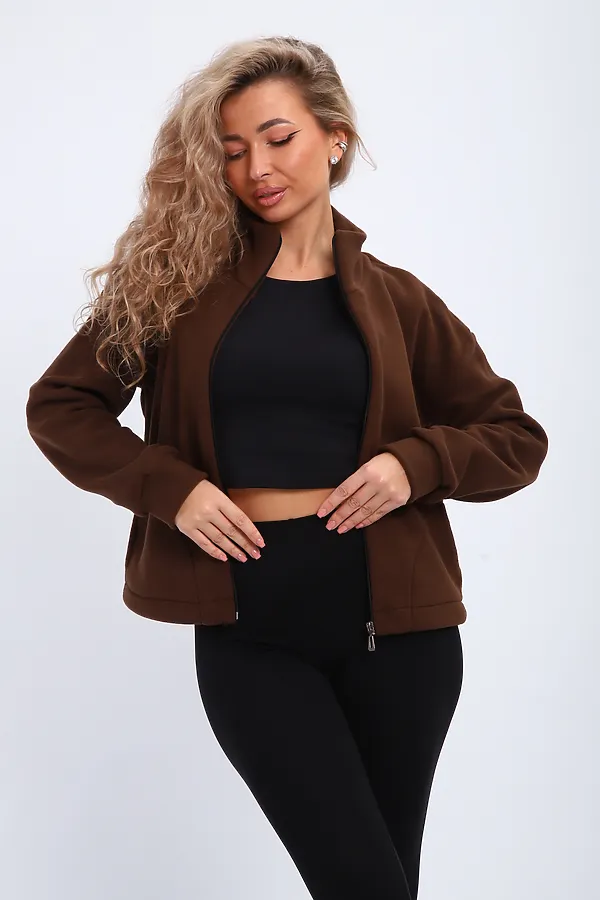 Кофта женская 358 НАТАЛИ, коричневый - фото 2