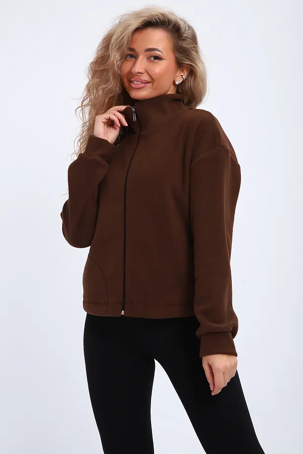 Кофта женская 358 НАТАЛИ, коричневый - фото 2