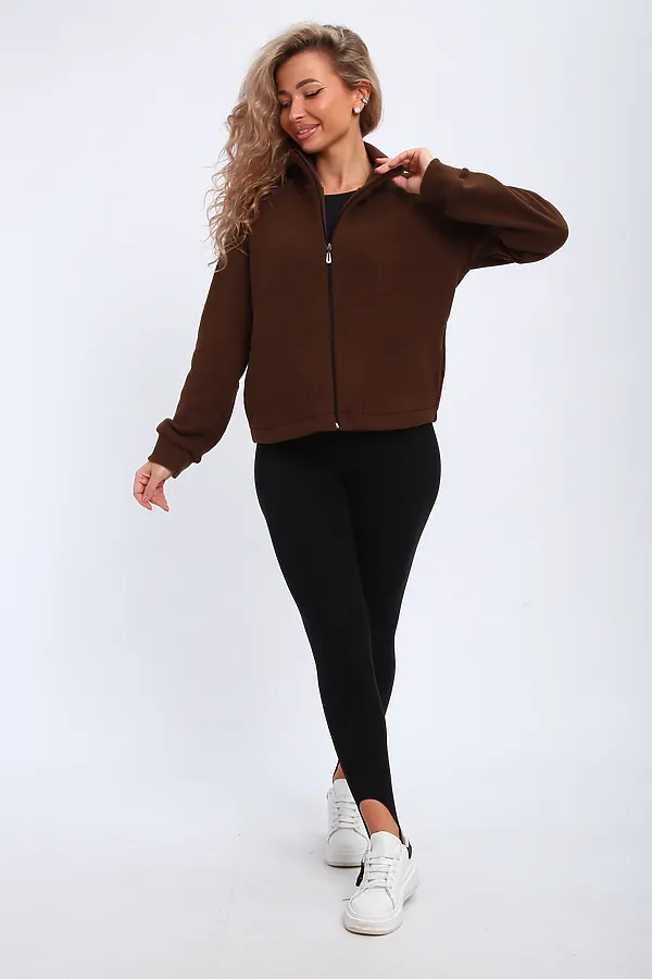Кофта женская 358 НАТАЛИ, коричневый - фото 2