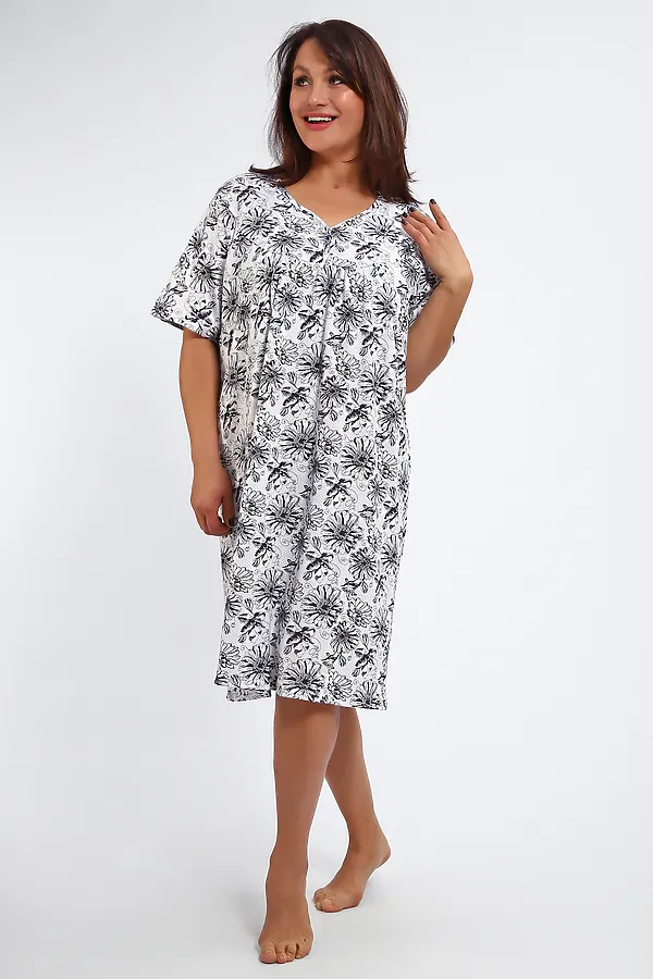 Сорочка 88126 НАТАЛИ, темно-синий - фото 2