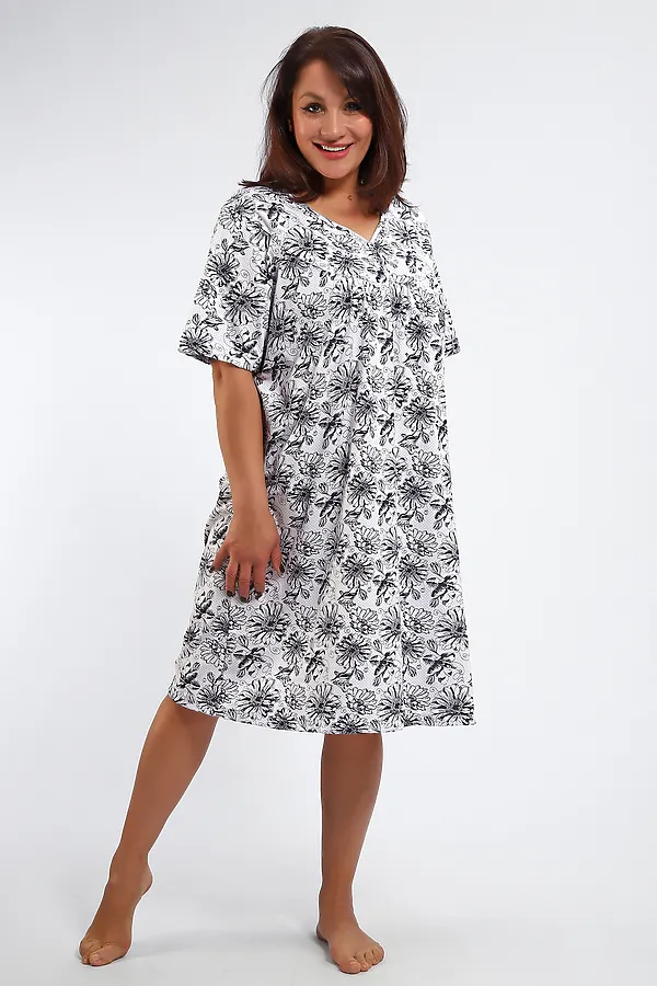 Сорочка 88126 НАТАЛИ, темно-синий - фото 2