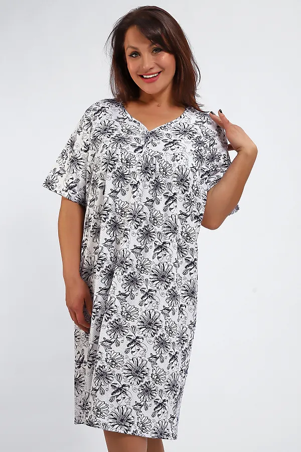 Сорочка 88126 НАТАЛИ, темно-синий - фото 2