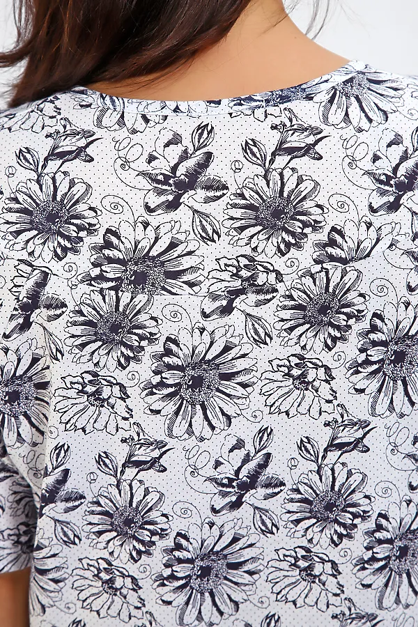 Сорочка 88126 НАТАЛИ, темно-синий - фото 2