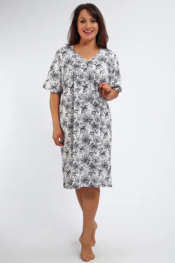 Сорочка 88126 НАТАЛИ, темно-синий - фото 2