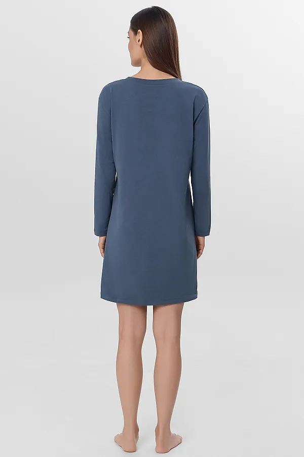 Платье MARK FORMELLE, графит +печать - фото 2