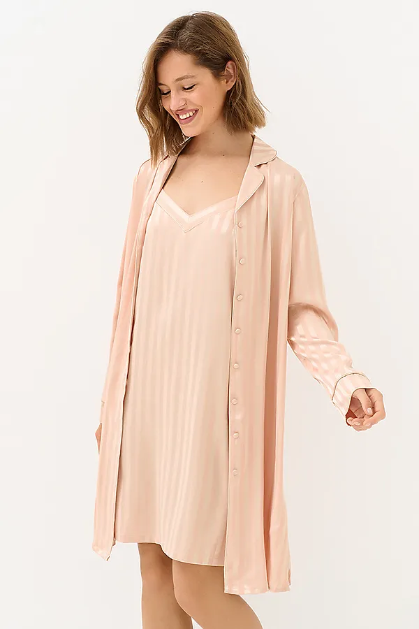 Сорочка OMSA, rosa cenere (розовый) - фото 2