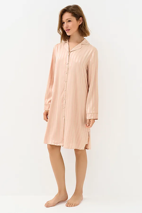 Рубашка OMSA, rosa cenere (розовый) - фото 2