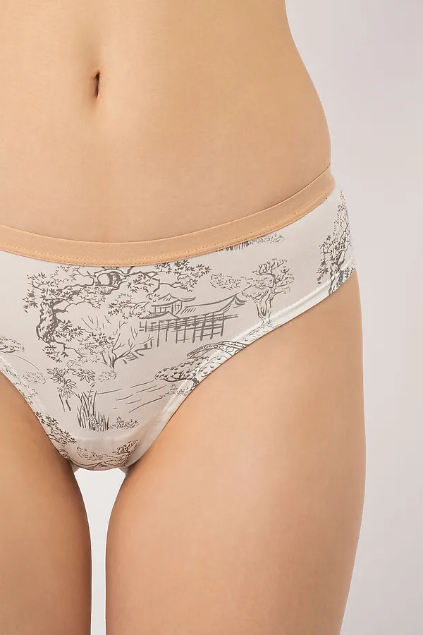 Трусы INDEFINI, белый - фото 2