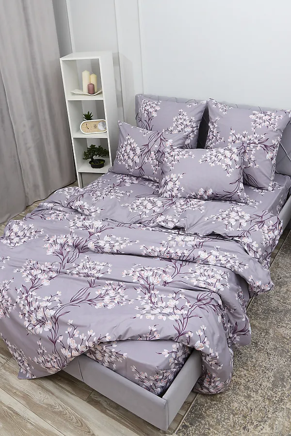 Наволочка Виола НАТАЛИ, серый - фото 2